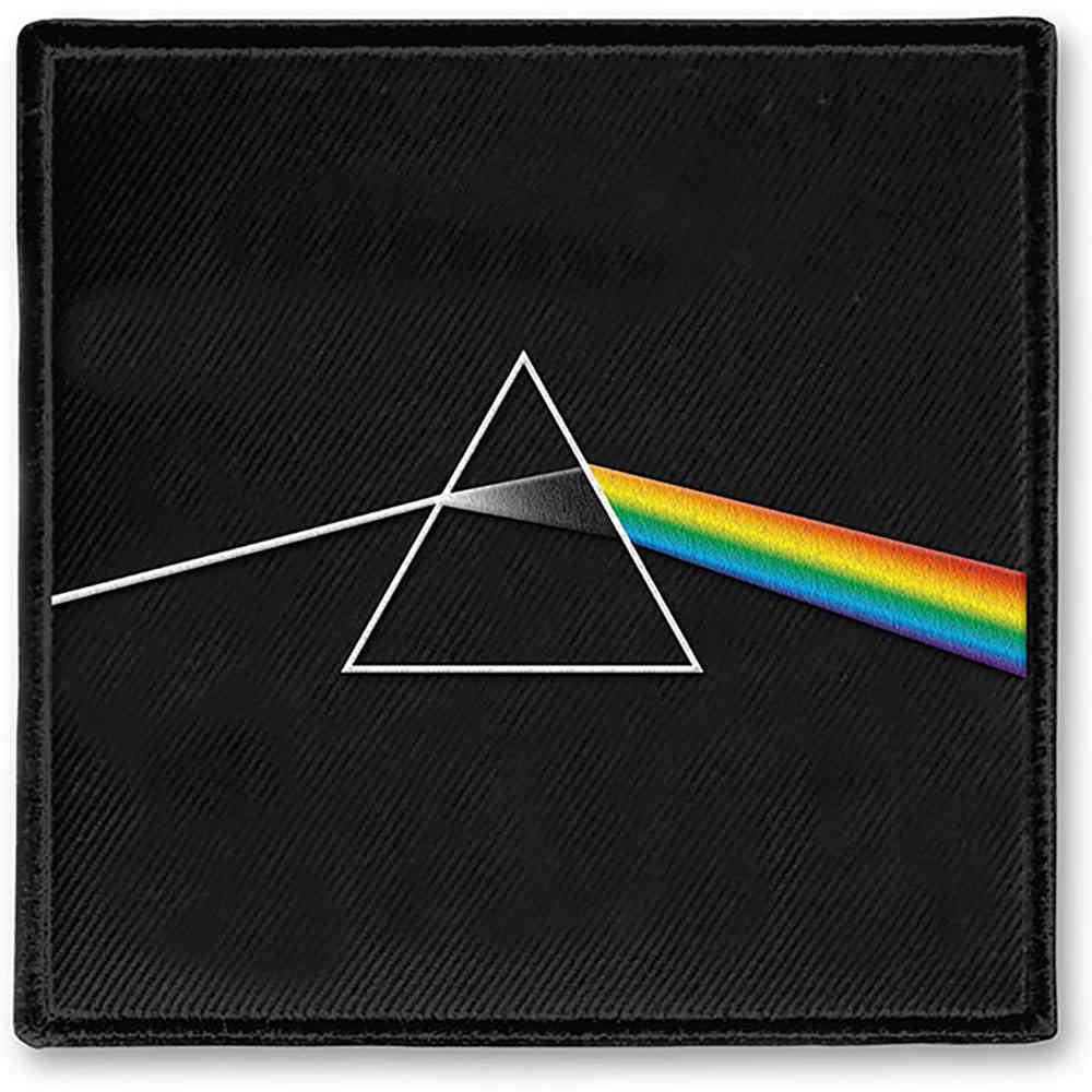 Pink Floyd Dark Side Of The Moon Album Cover Patch Black Attitud